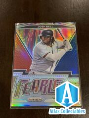 2021 Panini Prizm Baseball FR-19 Red White Blue JOSH BELL Fearless Prizm